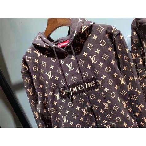 red louis vuitton supreme hoodie|louis vuitton supreme hoodie price.